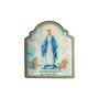 Porta Chaves Nossa Senhora das Graças Modelo Provençal em MDF Resinado 21 cm