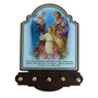 Porta Chaves Sagrada Família Modelo Provençal em MDF Resinado 21 cm