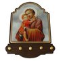 Porta Chaves São José Modelo Provençal em MDF Resinado - 21 cm