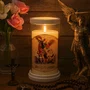 Porta Vela em Vidro e Mármore Arcanjo Miguel