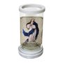 Porta Vela em Vidro e Mármore Nossa Senhora da Imaculada Conceição - 18cm