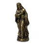 Presépio 14 Peças de Mármore com Pintura em Bronze Medidas Diversas