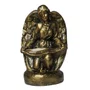 Presépio 14 Peças de Mármore com Pintura em Bronze Medidas Diversas