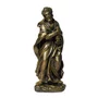Presépio 14 Peças de Mármore com Pintura em Bronze Medidas Diversas