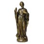 Presépio 14 Peças de Mármore com Pintura em Bronze Medidas Diversas
