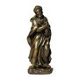 Presépio 14 Peças de Mármore com Pintura em Bronze Medidas Diversas