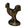 Presépio 14 Peças de Mármore com Pintura em Bronze Medidas Diversas