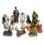 Presépio 14 Peças de Resina Nacional - 19 cm Presépio 14 Peças de Resina Nacional - 19 cm