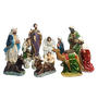 Presépio 14 Peças de Resina Nacional - 19 cm Presépio 14 Peças de Resina Nacional - 19 cm