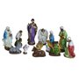 Presépio 14 Peças de Resina Nacional - 19 cm Presépio 14 Peças de Resina Nacional - 19 cm