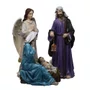 Presépio Anjo e Sagrada Família - 40 cm