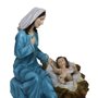 Presépio Anjo e Sagrada Família - 40 cm