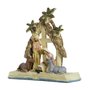 Presépio de Resina Importada Sagrada Família com Burro e Vaca - 16 cm