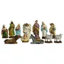 Presépio de Resina Nacional 12 Peças - 30 cm