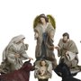 Presépio de Resina Vestes Linho 11 Peça - 20 cm
