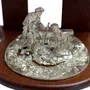 Presépio Figura Prata Madeira - 7 cm