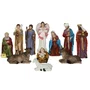 Presépio Importado de Resina New Color 11 Peças - 30 cm