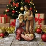 Presépio Importado de Resina Sagrada Família - 20 cm