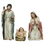 Presépio Importado de Resina Sagrada Família Mix 3 Peças - 45 cm