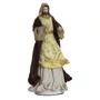 Presépio Importado Tecido Marrom e Dourado 11 Peças - 40 cm