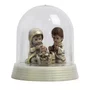 Presépio Infantil de Resina Na Cúpula - 11 cm X 10 cm