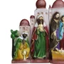 Presépio de Resina Nacional 5 Peças Montagem - 13 cm