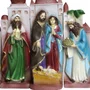 Presépio de Resina Nacional 5 Peças Montagem - 13 cm