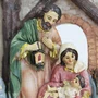 Presépio Sagrada Família de Resina Importada - 15 Cm