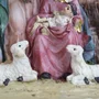 Presépio Sagrada Família de Resina Importada - 15 Cm