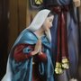 Presépio Sagrada Família Espelhada de Resina Importada - 33 cm