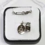 Pulseira Cadeia de Consagração a Nossa Senhora de Aparecida - Inox