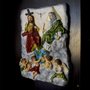 Quadro de Parede da Santíssima Trindade Resina Nacional - 40 cm