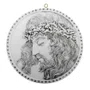 Quadro Face de Cristo em Mármore - 25 cm