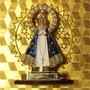 Quadro Mini Porta de Nossa Senhora Aparecida - 10 cm x 10 cm