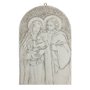 Quadro Sagrada Família em Mármore 29 cm x 19 cm