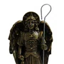 Imagem de Arcanjo São Rafael Pintura Bronze de Resina Nacional - 15 cm
