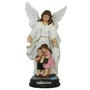 Imagem do Anjo da Guarda Branco de Resina Nacional - 20 cm Imagem do Anjo da Guarda Branco de Resina Nacional - 20 cm