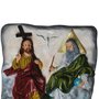 Quadro de Parede da Santíssima Trindade Resina Nacional - 40 cm