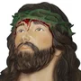 Face de Cristo de Parede de Resina Nacional - 22 cm