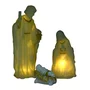 Presépio Importado de Resina Sagrada Família com Luz - 30 cm