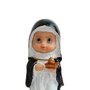Imagem de Santa Edwiges Infantil Resina Nacional - 10 cm