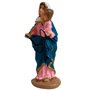 Imagem de Nossa Senhora do Rosário Resina Nacional - 7 cm