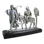 Imagem de Nossa Senhora do Desterro de Metal -  25 cm x 38 cm