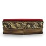 Suporte de Madeira Trabalhada para Imagens - Marrom - 10cm X 30cm