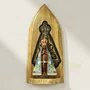 Suporte de Parede Madeira Nossa Senhora Aparecida - 73 cm x 34 cm