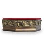 Suporte de Madeira Trabalhada para Imagens - Marrom - 10cm X 30cm