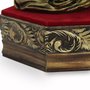 Suporte de Madeira Trabalhada para Imagens - Marrom - 10cm X 30cm