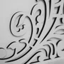 Suporte para Imagem de Canto Arabesco Branco