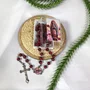 Terço de Nossa Senhora Guadalupe Perfumado Caixa 8 mm