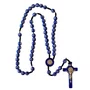 Terço de São Bento Azul Escuro - 8 mm 